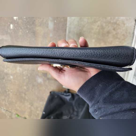 Michael Kors Fulton Black Leather Wallet-EUC - Picture 13 of 13